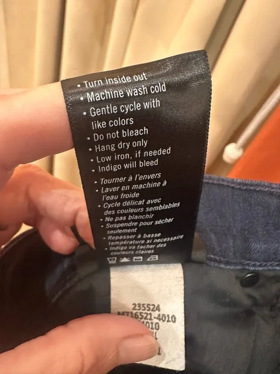 Paige Normandy Stretch Slim Fit Jeans in Dark Navy - Picture 7 of 8